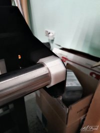 3d печать stl модели держателя штанги размотки для принтера Mimaki CJV30-130